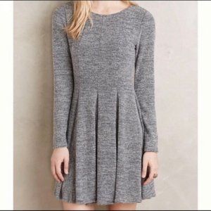 ANTHRO | Dolan Piper Gray Pleated Soft Dress M